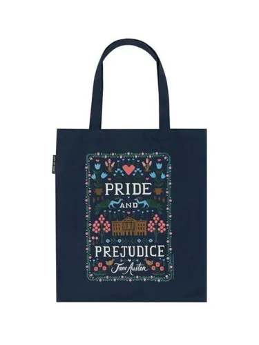 Puffin in Bloom: Pride and Prejudice Tote Bag,