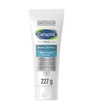 Cetaphil® PRO ItchControl Akut Repair Creme - Arzneimittel zur sofortigen Linderung bei neurodermitis-empfindlicher Haut, spendet 48 Stunden Feuchtigkeit und unterstützt die Hautregeneration.