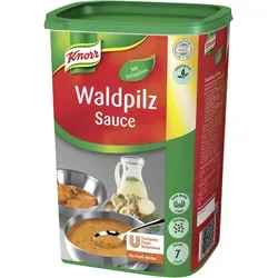 Knorr Waldpilz Sauce 1 kg - Ergiebige Pilzsoße - Fertiggerichte mit 1 kg Trockenmischung für 6 Liter köstliche Waldpilz Sauce, ideal für schnelle und schmackhafte Gerichte.