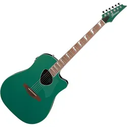 Ibanez ALT30-JGM Jungle Green Metallic - Akustische Gitarre - Akustische Gitarre der Altstar-Serie mit hochwertiger Fichtendecke und Walnuss-Griffbrett. Ideal für kreative Musiker, die einen einzigartigen Klang und ein ansprechendes Design suchen.