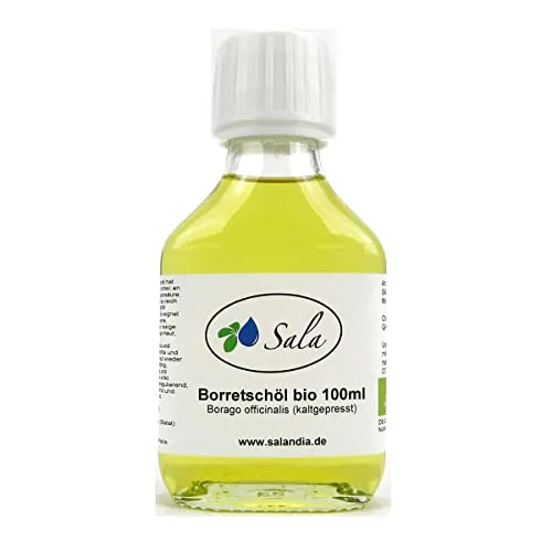 Sala Borretschöl kaltgepresst nativ BIO 100 ml NH-Glasflasche