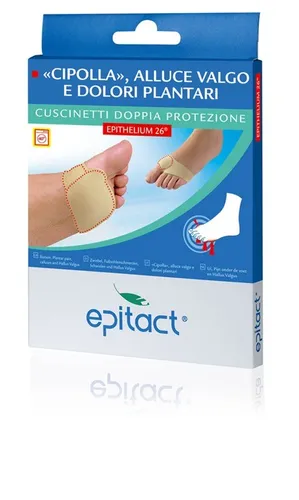 Epitact Alluce Valgo Dolori Plantari Cuscinetti Doppia Protezione Epithelium 26