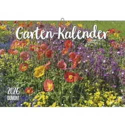 Garten-Kalender 2026 - Broschürenkalender - mit informativen Texten - mit Jahresplaner - Format 42 x 29 cm