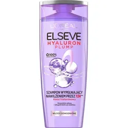 L´Oréal Paris Elseve Hyaluron Plump 72H Hydrating Shampoo 400 ml - Feuchtigkeitsspendendes Stärkungsshampoo mit Hyaluronsäure für dehydriertes Haar, sorgt für 10x mehr Hydratation und glänzendes, genährtes Haar bis zu 72 Stunden.