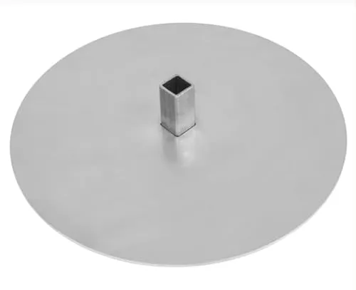 Gastronics Spießteller mit Aufkantung (Ø 19 cm) für Grillgenuss - Robuster Spießteller aus hochwertigem Material mit 2 mm Dicke. Die praktische Aufkantung sorgt für mehr Sicherheit beim Grillen und verhindert das Abrutschen von Speisen. Ideal für gleichmäßiges Garen!