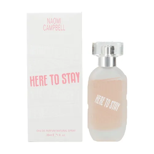 Naomi Campbell Here to Stay 30 ml Eau de Parfum - Damenparfum mit blumig-fruchtiger Duftrichtung, ideal für einen langanhaltenden, verführerischen Auftritt. Perfekt für jede Gelegenheit.