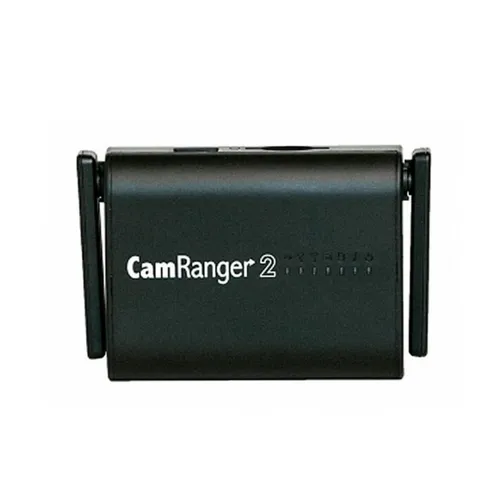 CAMRANGER 2 WiFi-Fernsteuerung für Kameras - Camcorder-Fernbedienungen für Canon, Nikon, Sony und Fuji, ermöglicht kabelloses Steuern Ihrer Kamera für kreative Aufnahmen und Selbstportraits.