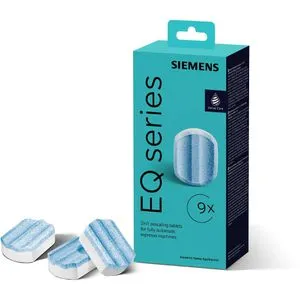 Siemens Multipack TZ80032A - 3x3 Entkalkungstabletten, optimaler Schutz vor Kalk und Korrosion für Kaffeevollautomaten der EQ Serie
