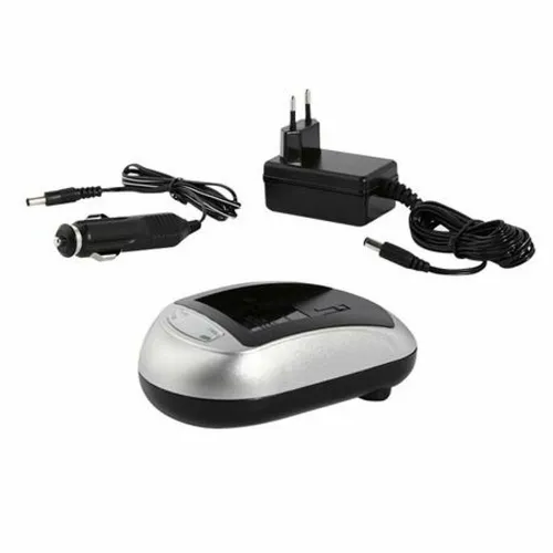 Ladegerät für Akku Leica ATX900 – Flexibel Laden - Ladegerät für Akku Leica ATX900 mit 100-240 Volt-Netzteil und 12 Volt Autoladekabel, ideal für den mobilen Einsatz. Perfekt für Fotografen, die jederzeit bereit sein möchten.