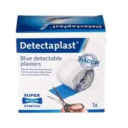 Detectaplast Elastic Pflasterrolle, detektierbar und elastisch 8255 , Maße 6 cm x 5 m