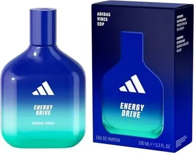 Adidas Vibes Energy Drive Eau de Parfum Spray 100ml - Damenparfum mit 100 ml, erfrischender Duft für mehr Energie und Selbstbewusstsein im Alltag.