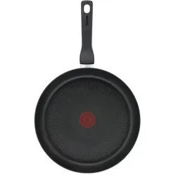 Tefal Hard Titanium PRO Frypan 20 cm - Hochwertige Pfanne mit ultra-resilienter Titanium-Beschichtung, die bis zu 3x länger hält. Ideal für perfekte Garergebnisse dank innovativer Thermo-Signal-Technologie.
