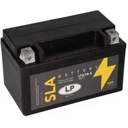 Akkuman.de AGM SLA 12V 6Ah Motorrad Startbatterie LTX7A-4 - Bleiakkus für zuverlässigen Start, wartungsfrei und auslaufsicher – ideal für Abenteuer auf zwei Rädern mit sofortiger Einsatzbereitschaft.