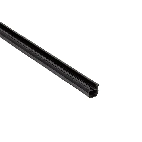 SCHMIDT systemprofile Abdeckprofil 2000mm - Schwarz - Gerüste: Vielseitiges Kunststoff-Profil zum Abdecken und Einfassen, schützt vor Staub und Schmutz. Einfach in die Profilnut einführen!