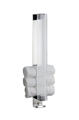 Schönbeck Design Handtuchhalter Towel Wand Hook - Eleganter Handtuchhalter mit einer Handtuchstange, ideal für die Wandmontage. Hochwertige Verarbeitung mit polierter Oberfläche, die jedem Bad einen modernen Akzent verleiht.