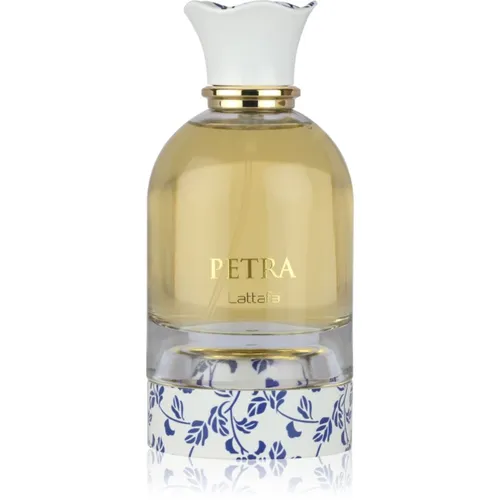 Lattafa Petra Eau De Parfum 100 ml - Damendüfte mit einem verführerischen, blumigen Duft, der das Selbstbewusstsein stärkt und den ganzen Tag anhält.