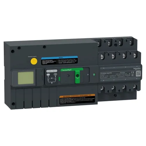 Schneider Electric SCHN Netzumschaltung TA16D4L1004TPE - Systemstromversorgung mit automatischer Umschaltung für unterbrechungsfreie Stromversorgung, ideal für kritische Anwendungen.