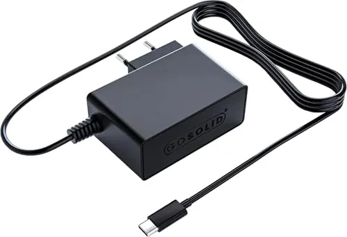 GO SOLID! Ladegerät für Kenwood CR-ST90S Radio - Schwarz - Effizientes Ladegerät für Kenwood CR-ST90S Radio. Ideal als Ersatz für abgenutzte Adapter, sorgt für schnelles und sicheres Aufladen. Hohe Qualität garantiert.