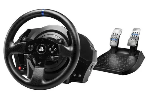 ThrustMaster T300 RS - Hochwertiges Lenkrad- und Pedale-Set - Controller mit Force Feedback für ein realistisches Fahrerlebnis, ideal für Rennsportfans und Simulationsliebhaber.