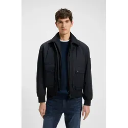 BOSS ORANGE Blouson Oking mit abnehmbarem Kragen blau XL (52)