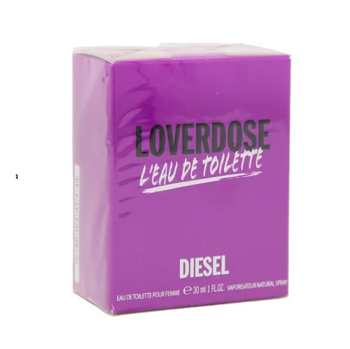 Diesel Loverdose L'Eau de Toilette Spray 30ml – Frischer Duft - Blumiges Eau de Toilette für Frauen, ideal für den Alltag. Der 30-ml-Flakon ist praktisch für unterwegs und bietet einen belebenden, femininen Duft.