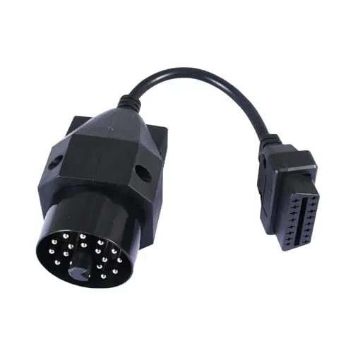 Dezanyc 20pin Adapter 20PIN to 16PIN Adapter OBD Cable Rund Use Für E36 E38 E39 E46 E53 X5 Z3