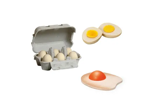 Erzi® Kaufladensortiment Erzi Kaufladenzubehör-Set Eier, 3-teilig