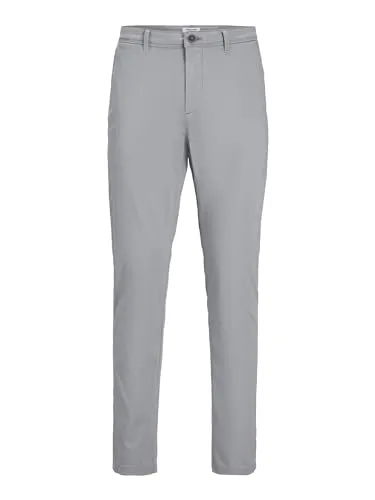 JACK & JONES Male Slim Fit Chino Marco Bowie SA Navy Blazer - Wanderhosen für Herren mit Paspeltaschen, aus 98% Baumwolle und 2% Elasthan, perfekt für Komfort und Stil beim Outdoor-Abenteuer.