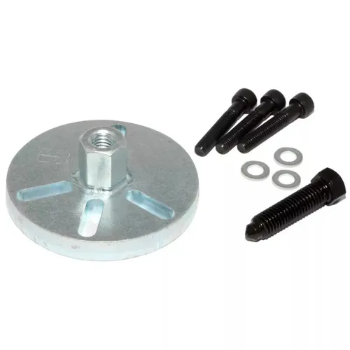 Polradabzieher Easyboost universal 50cc - Sanitärinstallation - Vielseitiger Polradabzieher für Roller & Schaltmopeds, ermöglicht müheloses Montieren & Demontieren von Polrädern, inkl. Zubehör.