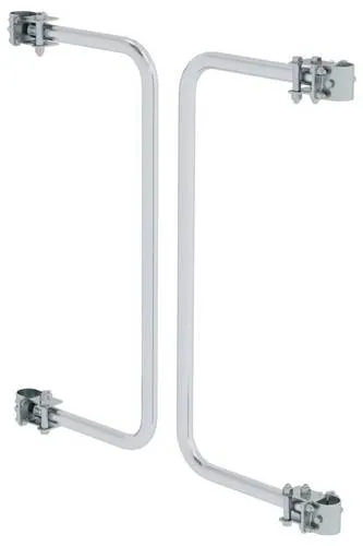 MUNK Sicherungstür 50130 für Podestleiter - Podesttreppe mit selbstschließender Aluminium-Konstruktion, bietet optimale Absturzsicherung und erhöht die Sicherheit auf der Plattform.