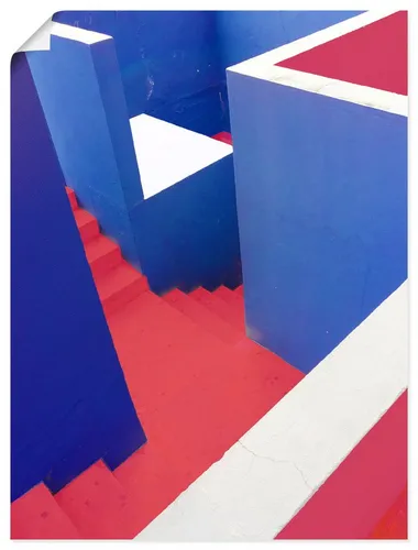 Artland Wandbild staircase, Elemente der Architektur (1 St), als Alubild, Leinwandbild, Poster, Wandaufkleber in verschied. Größen