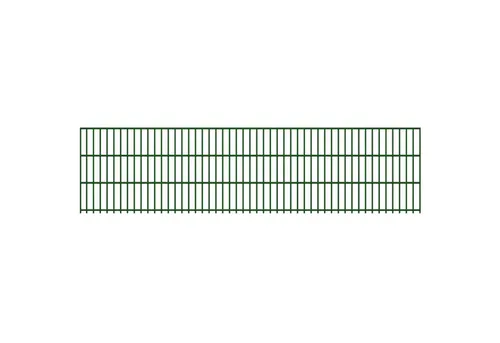 Fa-Bausysteme Doppelstabmatte 6/5/6 Moosgrün - Stabiler Grundstücksschutz - Gartenzäune: Robuster Doppelstabmattenzaun in 2508 mm Breite, ideal für stilvollen und sicheren Grundstücksschutz.