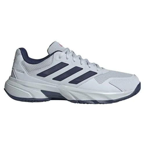 ADIDAS Herren Tennisindoorschuhe CourtJam Control 3 Clay - Tennisschuhe für Sandplätze mit reaktiver Bounce Zwischensohle und Torsion System für optimale Bewegungsfreiheit. Hergestellt aus mindestens 20% recycelten Materialien für eine nachhaltige Wahl.