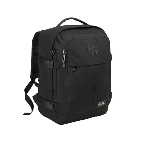 Cabin Max Rucksack 40x30x20 cm erweiterbar auf 40x30x25 cm – Handgepäck 40x30x20 Cabin Bag Carry On – Handgepäck 40x30x25 Eurowings – Für Ryanair, EasyJet, Wizz Air, Vueling unter dem Sitz