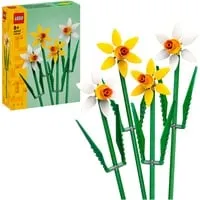 LEGO Narzissen - Künstliches Blumen-Set für kreative Kinder, ideal zum Arrangieren und Kombinieren mit anderen Sets