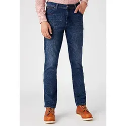 Wrangler Texas Slim Silkyway W34 L32 - Jeans in schmaler Passform mit hochwertiger Baumwollmischung, strapazierfähig und bequem. Ideal für modische Looks im Alltag.