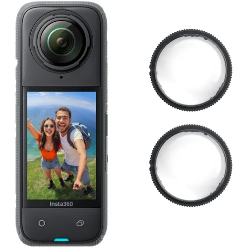 Insta360 X4 Motorcycle Bundle mit Geschenkbox - Action-Cam Bundle für Motorradfahrer, inklusive kostenloser Geschenkbox im Wert von 100€ und 5 Jahre Garantie für sorgenfreies Filmen.