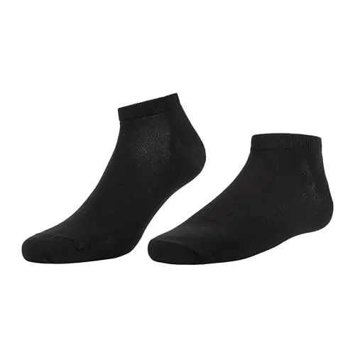 TOM FYFE Premium Merino Sneaker Socken Schwarz - 39-41, 3 Paar - Hochwertige Sneaker-Socken aus Merinowolle mit atmungsaktiven, geruchshemmenden Eigenschaften. Ideal für Alltag und Sport, bieten sie perfekten Halt und maximalen Tragekomfort – nachhaltig und pflegeleicht.