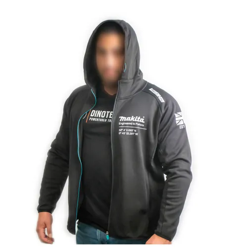 Makita Kapuzen Jacke L Polyester - Vielseitige Arbeits- und Freizeitjacke (98P1818-L) - Sonstige Kategorie, ideal für Arbeit und Freizeit, aus strapazierfähigem Polyester gefertigt für optimalen Komfort.