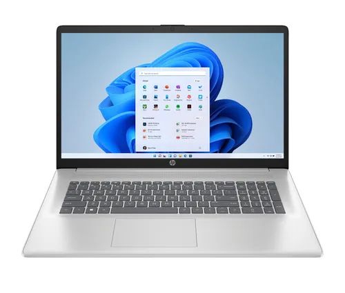 HP Notebook 17-cn3659ng - Silber, 17,3 Zoll, Intel Core i5, 16 GB RAM, 512 GB SSD - Laptops mit 17,3 Zoll Full HD-Display, ideal für Arbeit und Entertainment. Leistungsstarker Intel Core i5 und 16 GB RAM für reibungsloses Multitasking.