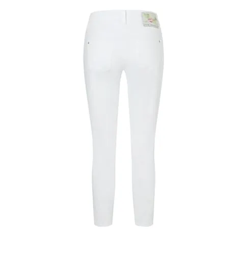 MAC Regular-fit-Jeans DREAM SUMMER - Jeans mit schmalem, geradem Bein und verkürzter Länge für eine schlanke Silhouette. Aus leichtem, elastischem DREAM Wonder Light Denim für hohen Tragekomfort und optimale Passform.
