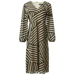 Comma Midikleid - Elegantes schwarzes Kleid - Kleider aus 100% Polyester mit weichem Viskosefutter, Größe 38, ideal für stilvolle Anlässe.