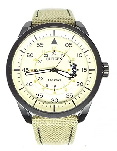 Citizen Aviator Eco Drive AW1365-19P - Sportliche Herrenuhr - Armbanduhren für Herren mit Eco Drive Technologie, die Solarenergie nutzt und somit umweltfreundlich und wartungsarm ist.