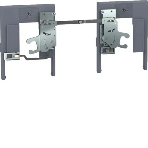 Hager Link Interlock Kit HXW166H - Zubehör für Druckschalter, mechanische Verriegelung für erhöhte Sicherheit bei der Anwendung, Modell HXW166H von Hager.