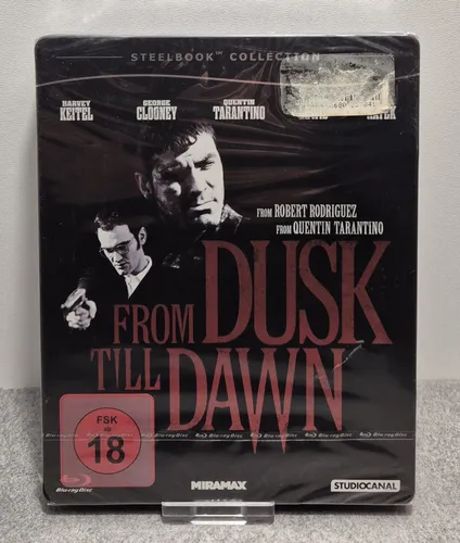 From Dusk till Dawn - Steelbook Blu-Ray - OOP - NEU & OVP