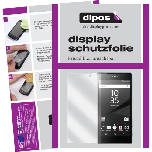 Dipos Displayschutzfolie Crystalclear (2 Stk., Sony Xperia Z5 Premium) (4051837088910)