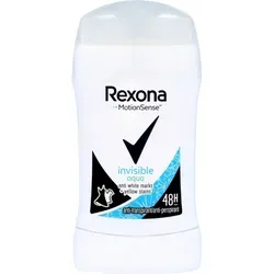 Rexona | Antitranspirant Stick Damen - 40ml - Invisible Aqua - 48h Schutz - Gegen weie & gelbe Flecken