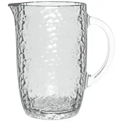 LEONARDO HOME Matera Krug - Moderner Saftkrug aus Glas - Geschirr: Hochwertiger, spülmaschinenfester Krug mit eleganter Struktur, ideal für Wasser, Saft oder Cocktails und perfekt für jeden Anlass.