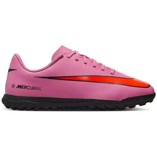 NIKE Kinder Fussball-Rasenschuhe Nike Jr. Mercurial Vapor 16 Club Li - Hochwertige Kinder-Fussballschuhe für Spaß und Leistung auf dem Platz. Das Kunstleder-Obermaterial bietet optimalen Grip und unterstützt schnelle Bewegungen. Ideal für junge Spieler, die ihre Fähigkeiten verbessern wollen.
