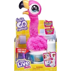 Moose Toys MS26366 Flamingo Sherbet - Interaktives Spielzeug - Outdoor-Spielzeug: Interaktives Haustier Flamingo, das singt, tanzt und mit seinen witzigen Geräuschen begeistert. Fördert kreatives Spielen und sorgt für Spaß im Innen- und Außenbereich!